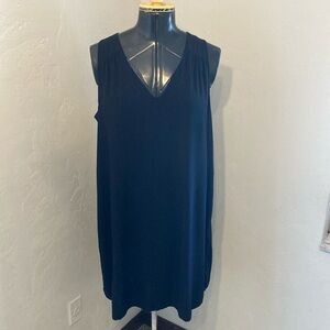 Old Navy Black Jack Slouch Fit Sleeveless Dress